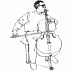 Iojo Duport podloga za nogu violončela