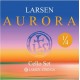 Larsen Aurora žice za 1/4 violončelo set